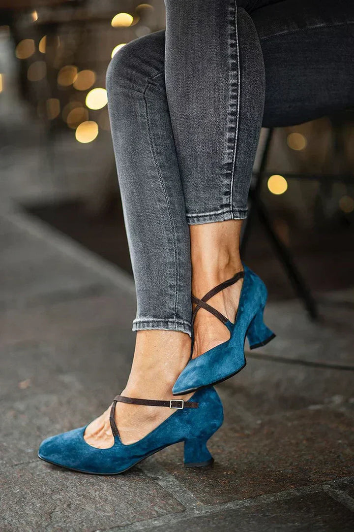 Amara | Refined Strap Mid-Heels