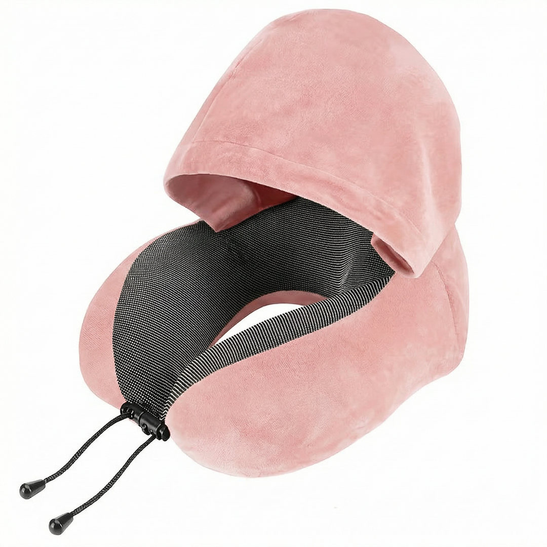 SleepNest™ | Travel Pillow with Hood