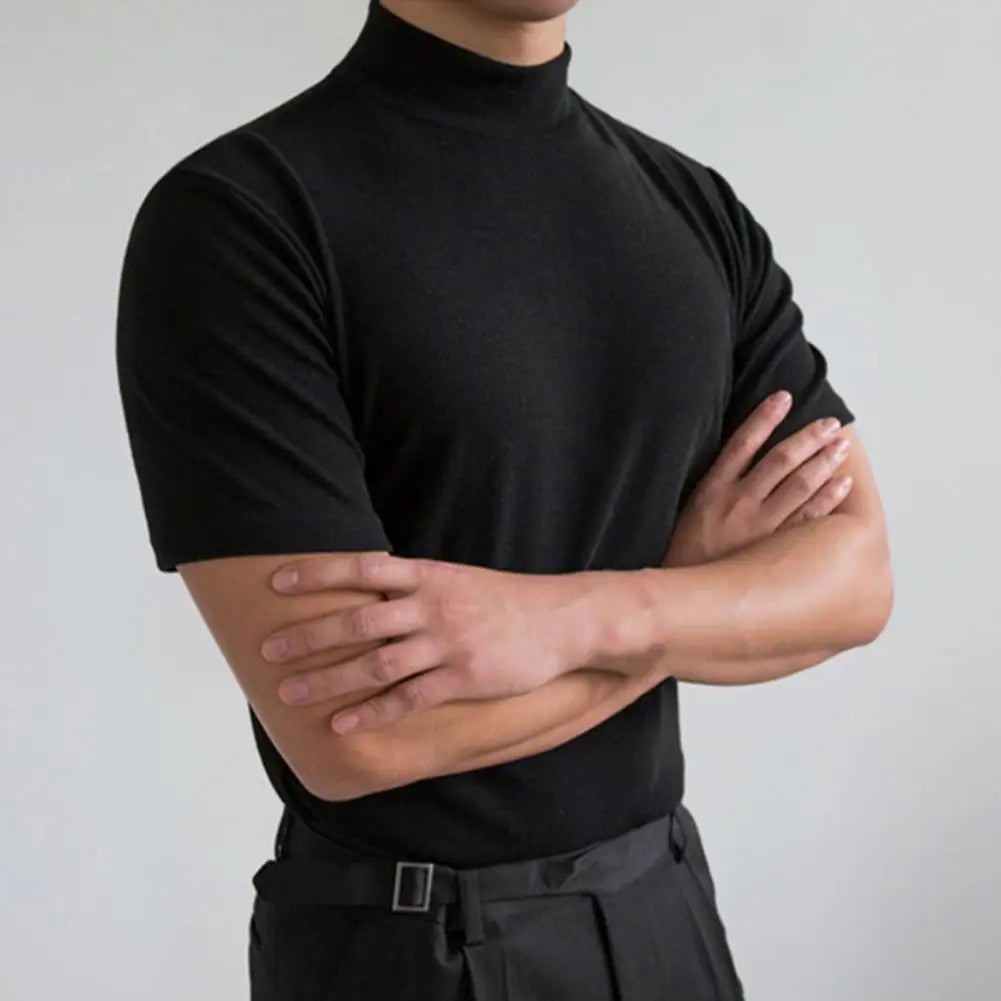ALTO Men's Mock Neck T-Shirt