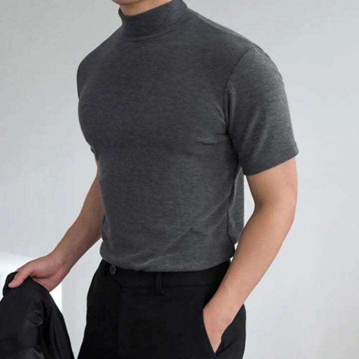 ALTO Men's Mock Neck T-Shirt