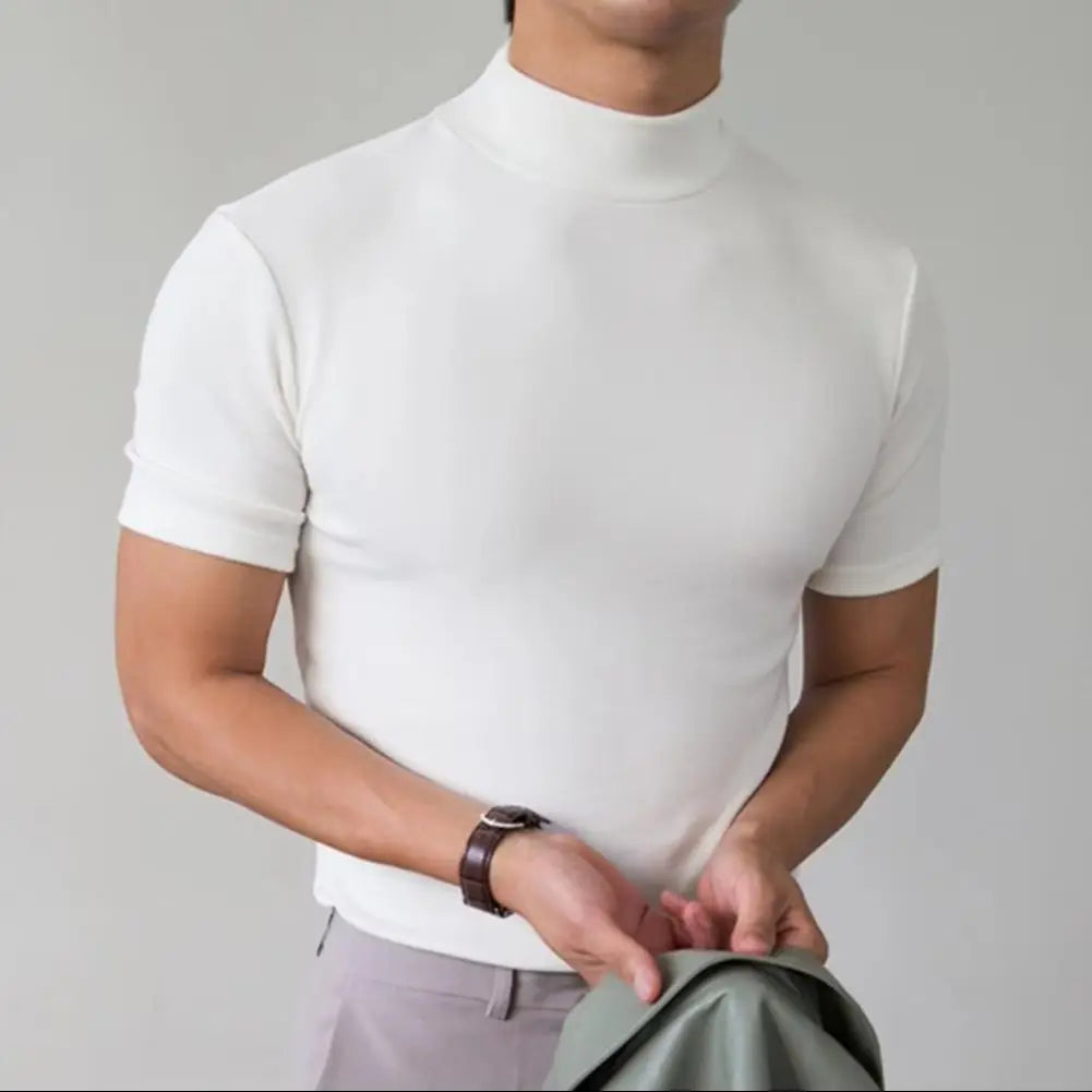ALTO Men's Mock Neck T-Shirt