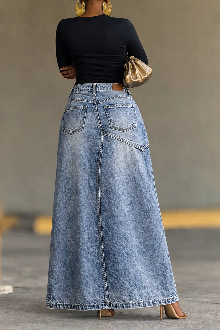 Janèt | The Asymmetrical Long Skirt