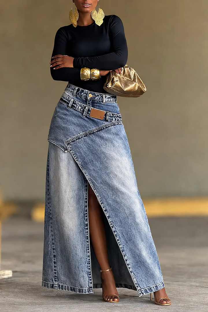 Janèt | The Asymmetrical Long Skirt
