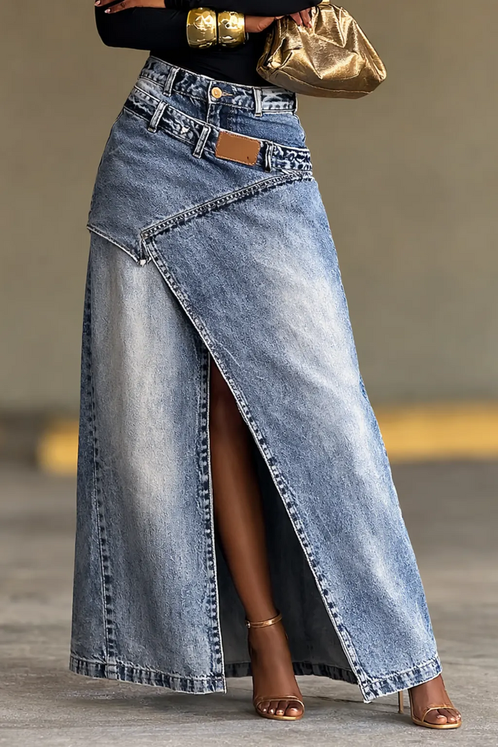 Janèt | The Asymmetrical Long Skirt