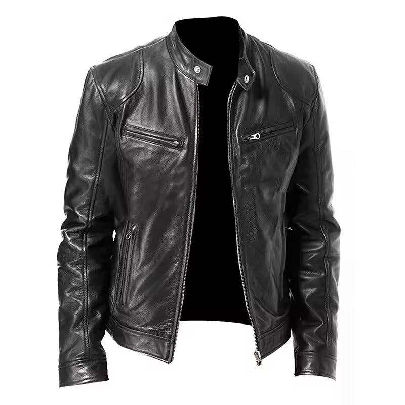 Grzegorz™ | Men's Business Jacket Made of PU Leather