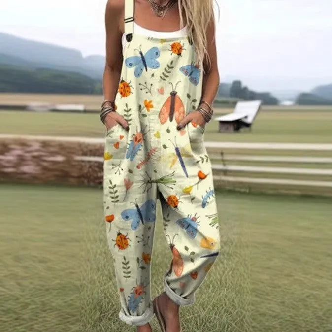 Arielle™ | Summer Jumpsuit with Floral Pattern