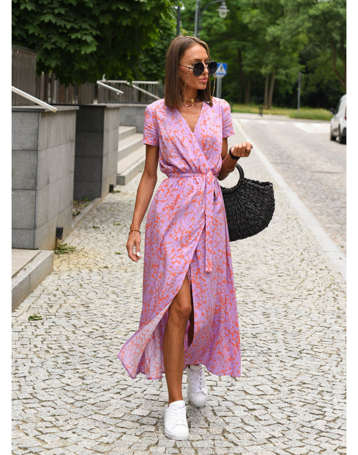 Yasmin | Elegant V-Neck Dress