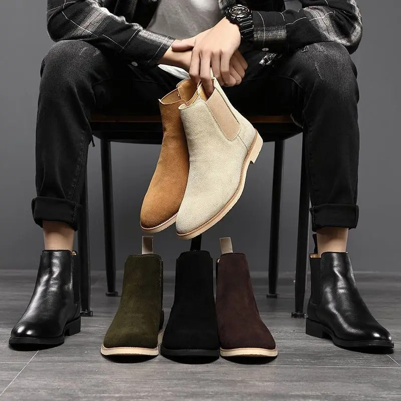 Suede Chelsea Boots Armendo by Eliza©