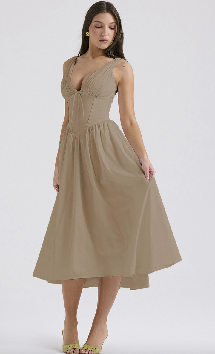 Isolde | Graceful Satin Dress