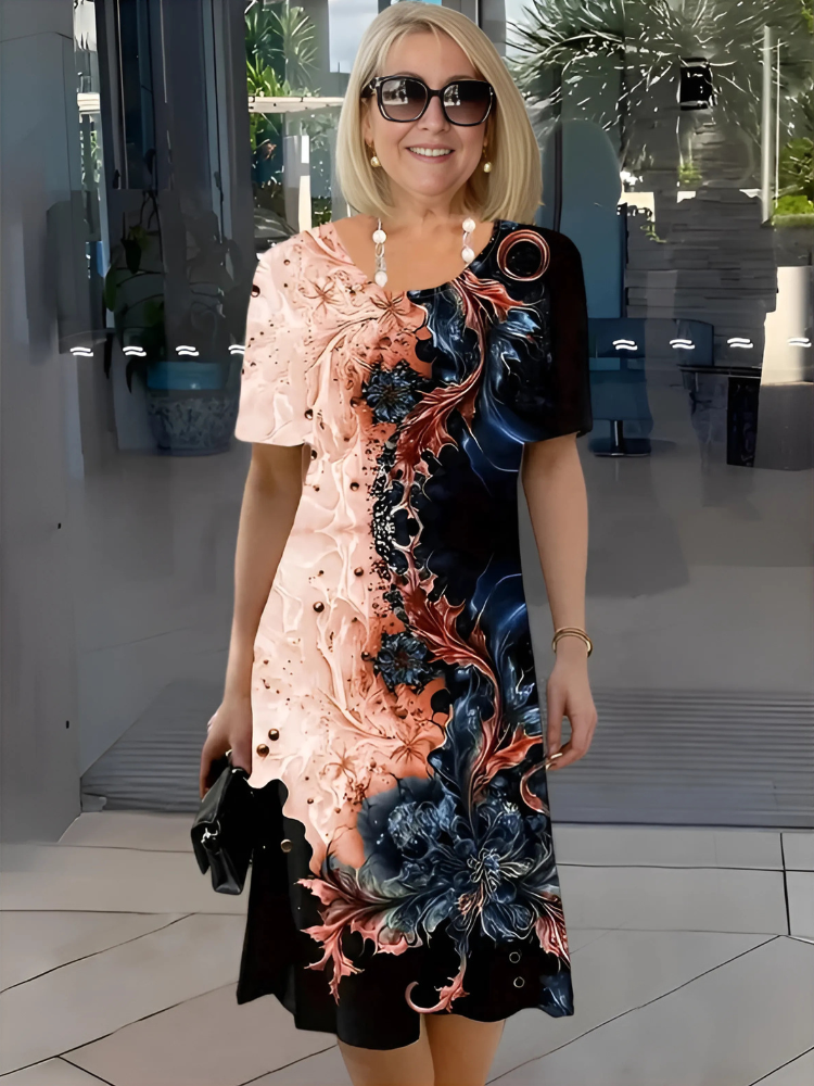 Rosalind | Effortless Floral Midi Dress
