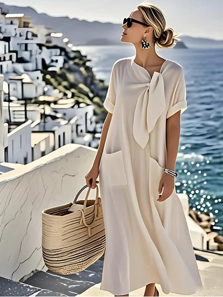 Sofia | Effortless Linen Maxi Dress