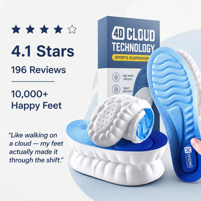 4D Cloud Orthopedic Insoles
