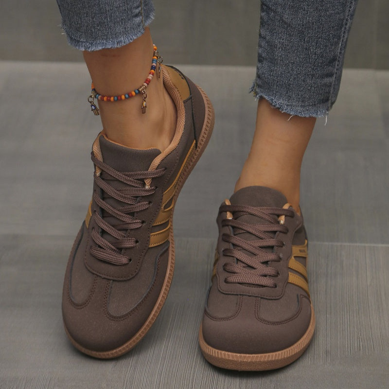 Stylish women's shoes with a round toe, non-slip, casual