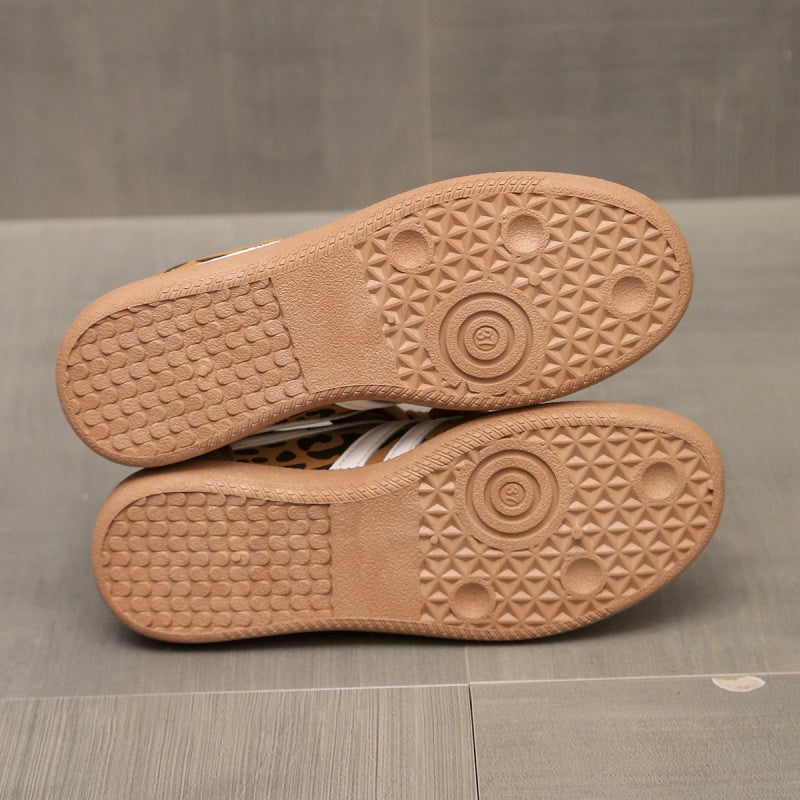 Stylish women's shoes with a round toe, non-slip, casual