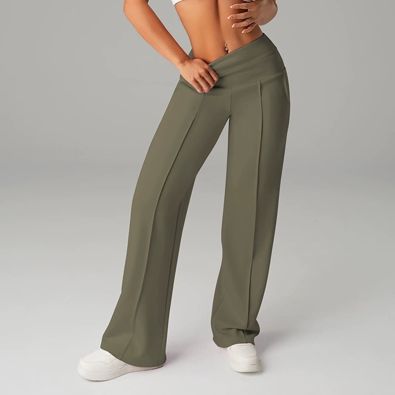 💗50% DISCOUNT💕Women's Casual High-Waisted Wide Leg Pants
