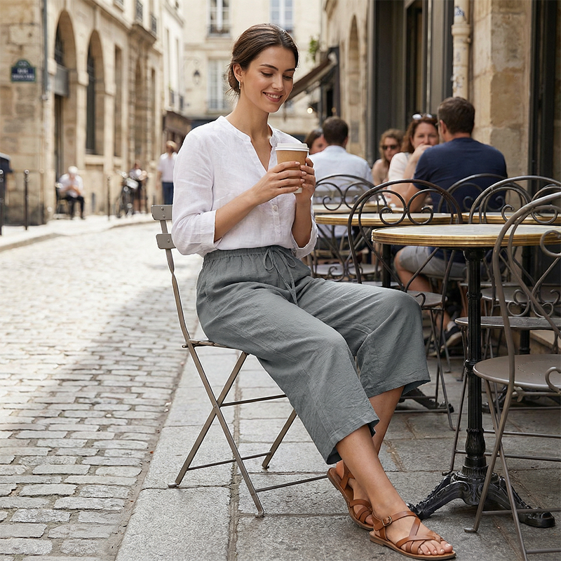 Sienna | Effortless Cropped Trousers