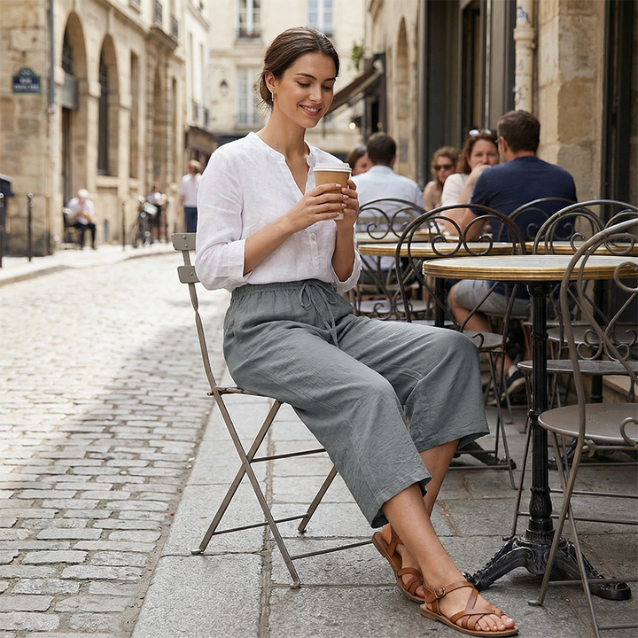 Sienna | Effortless Cropped Trousers