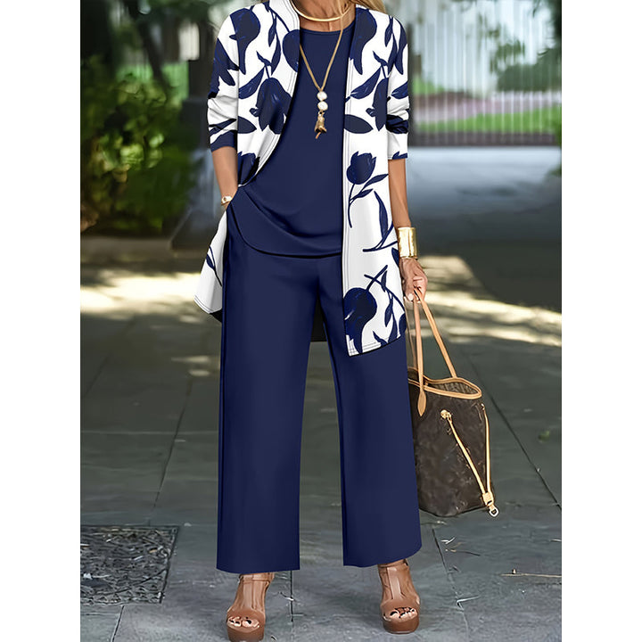 Women's Casual and Comfortable 3-Piece Set: Elegant, Soft, and Perfect for Everyday Wear ✨💃