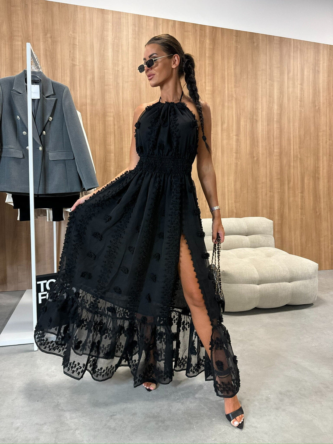 Lila | Elegant Black Dress