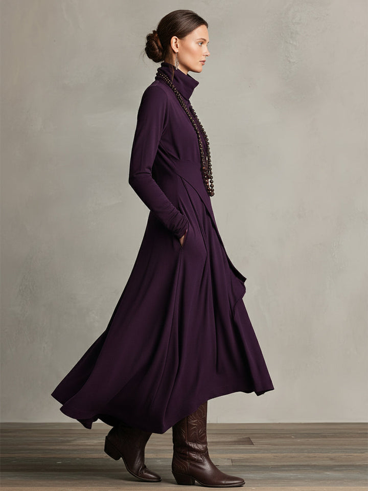 Nathalie | Graceful Draped Dress