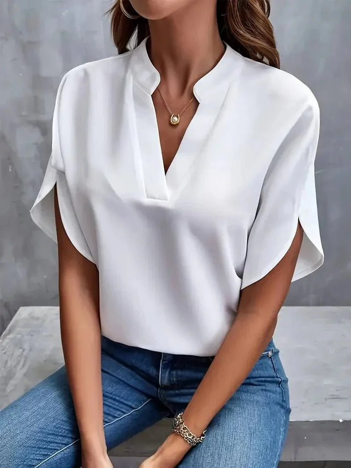 Melissa | Elegant top with sweetheart neckline