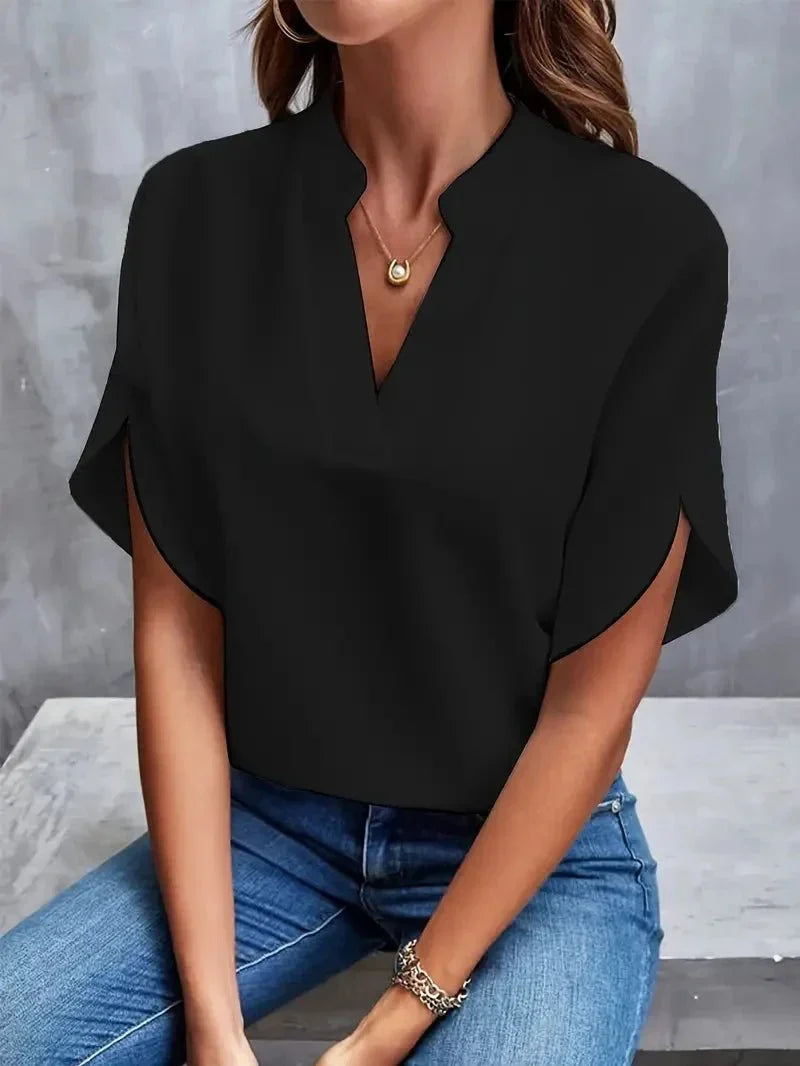 Melissa | Elegant top with sweetheart neckline