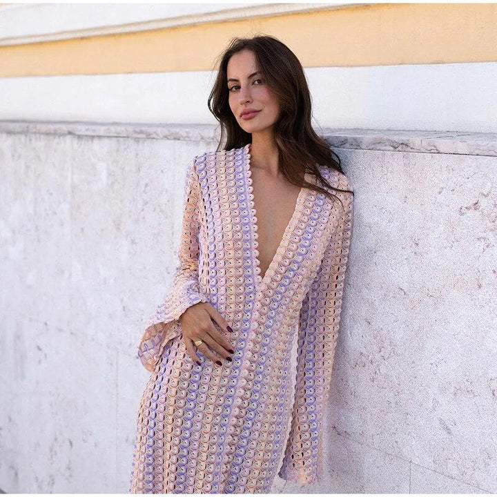 Aveline | Cropped Silk Dress